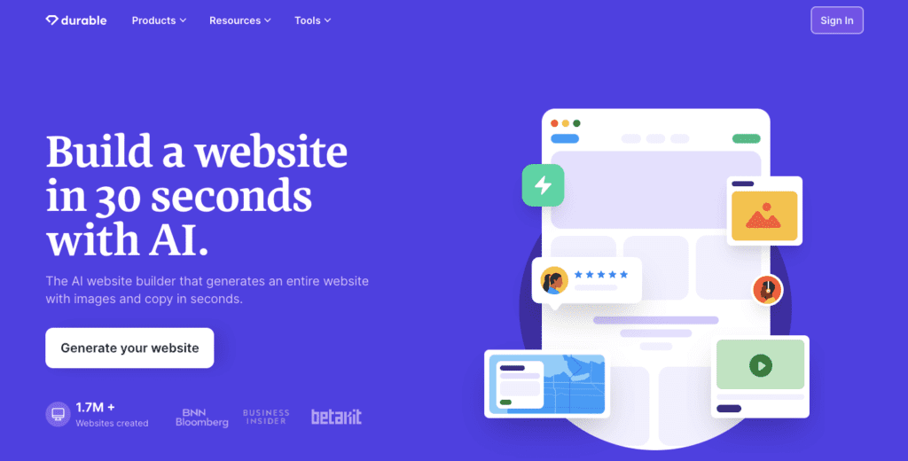 AI-powered Website Builder: Create Beautiful Websites with Ease